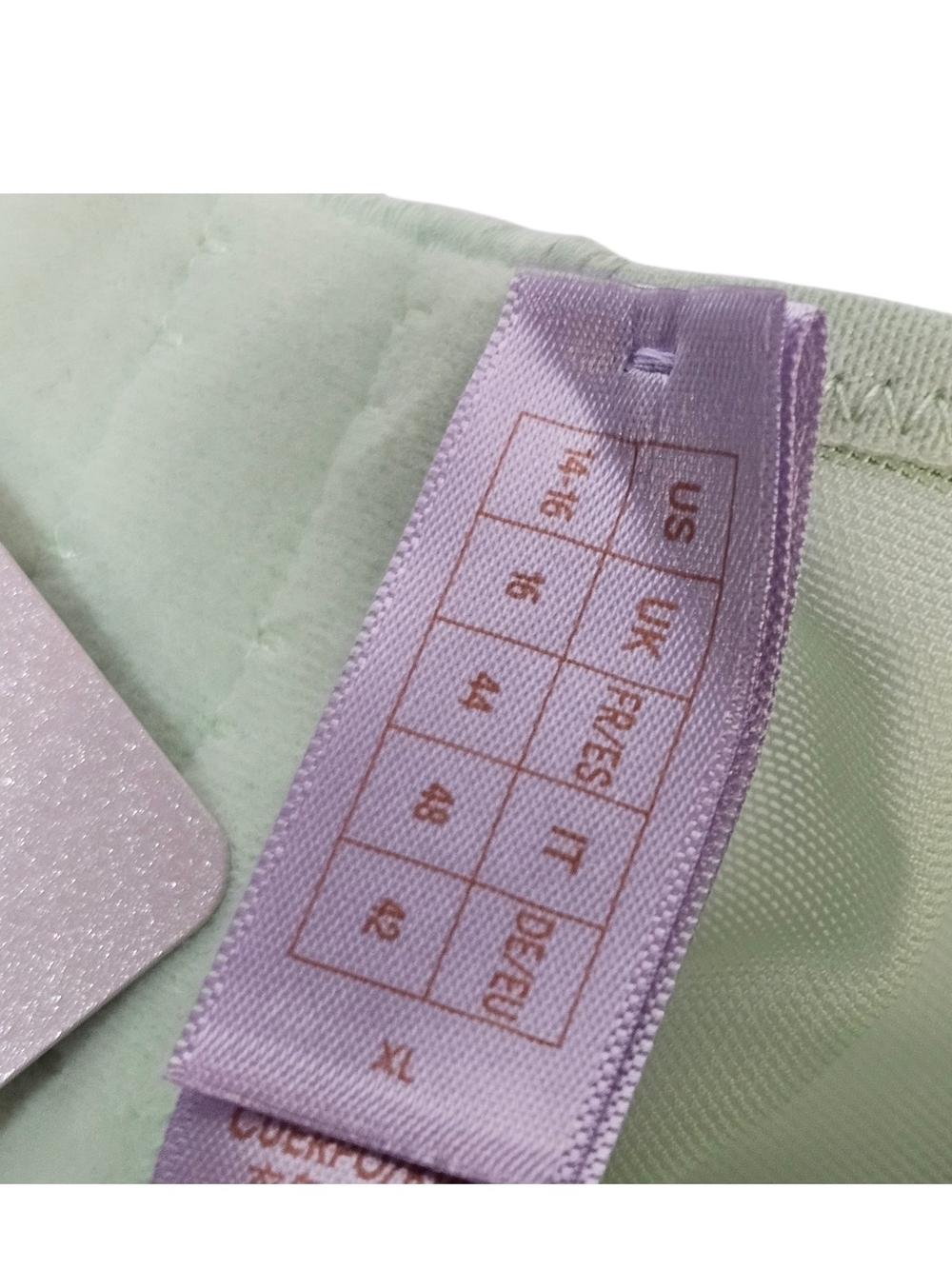Savage X Fenty Mint Shimmer Underwire Bustier & Brief Set - Picture 5 of 6